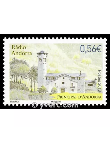 n° 695 -  Timbre Andorre Poste