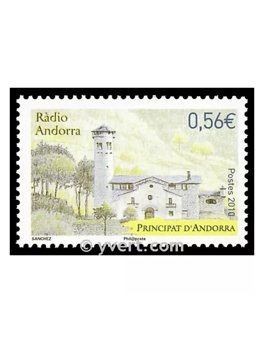n° 695 -  Timbre Andorre Poste