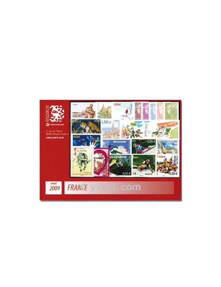 n° 4324/4430  - Timbre France Année complète  (2009)