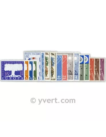 1957** - Année complète neuf EUROPA
