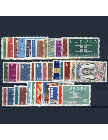 1963** - Année complète neuf EUROPA