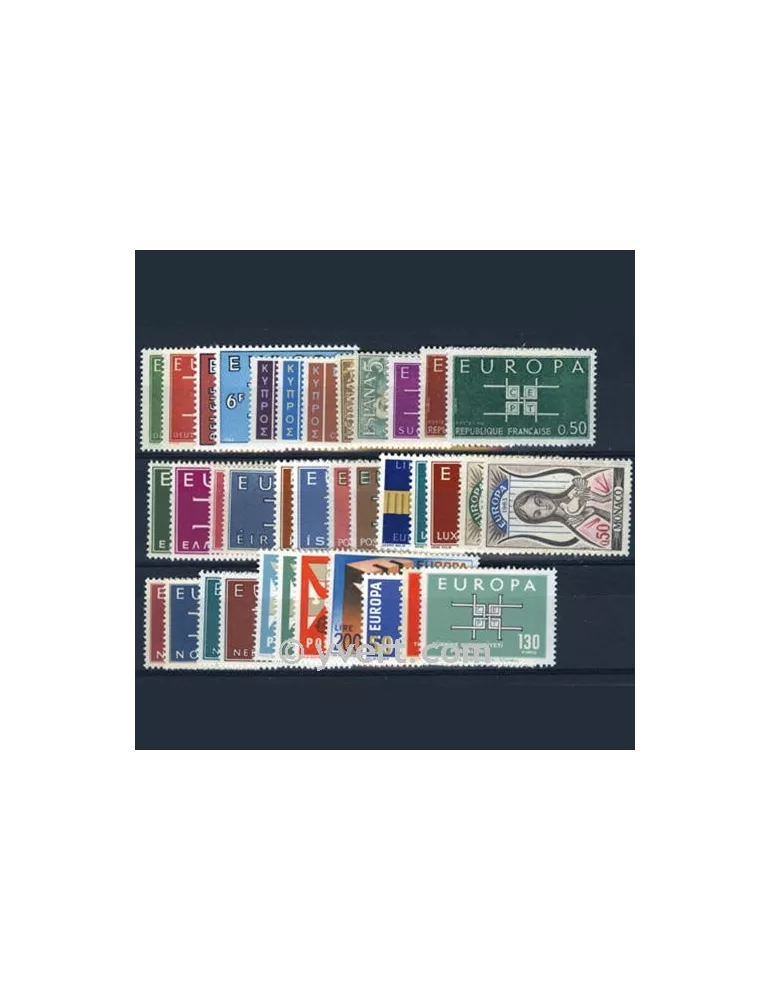 1963** - Année complète neuf EUROPA