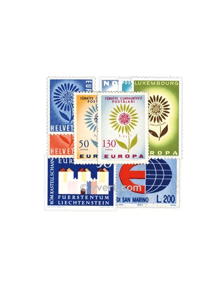 1964** - Année complète neuf EUROPA