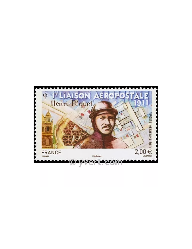 n° 74 -  Timbre France Poste aérienne