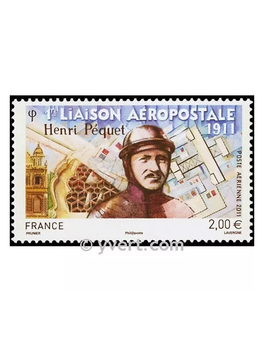 n° 74 -  Timbre France Poste aérienne