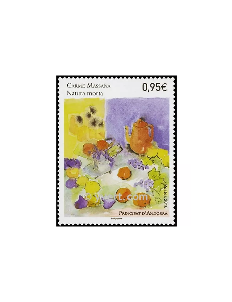 n° 697 -  Timbre Andorre Poste