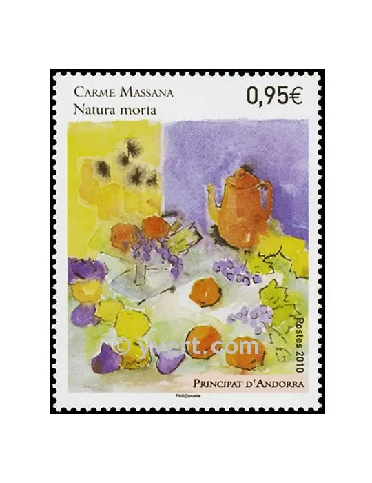 n° 697 -  Timbre Andorre Poste