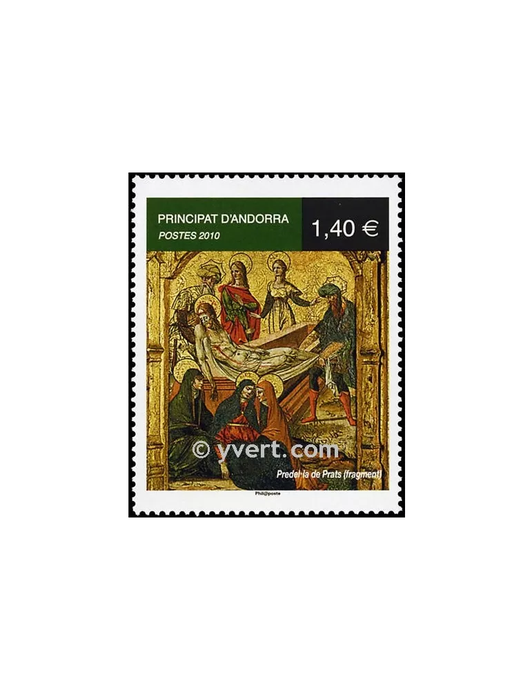 n° 698 -  Timbre Andorre Poste