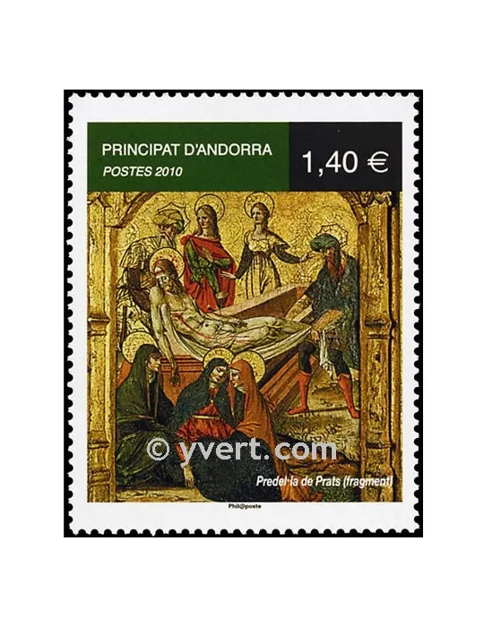 n° 698 -  Timbre Andorre Poste