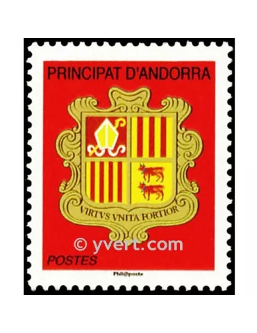 n° 701 -  Timbre Andorre Poste
