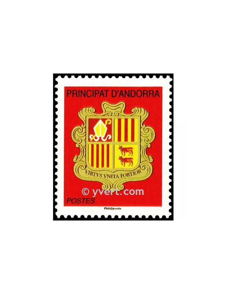 n° 701 -  Timbre Andorre Poste
