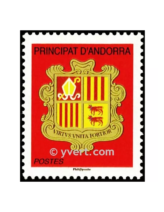 n° 701 -  Timbre Andorre Poste