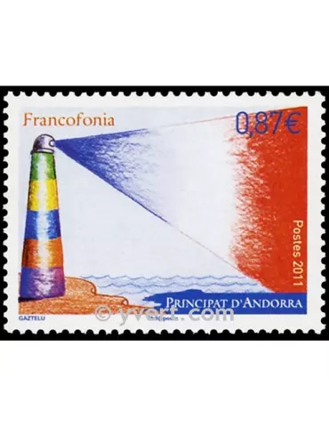 n° 705 -  Timbre Andorre Poste