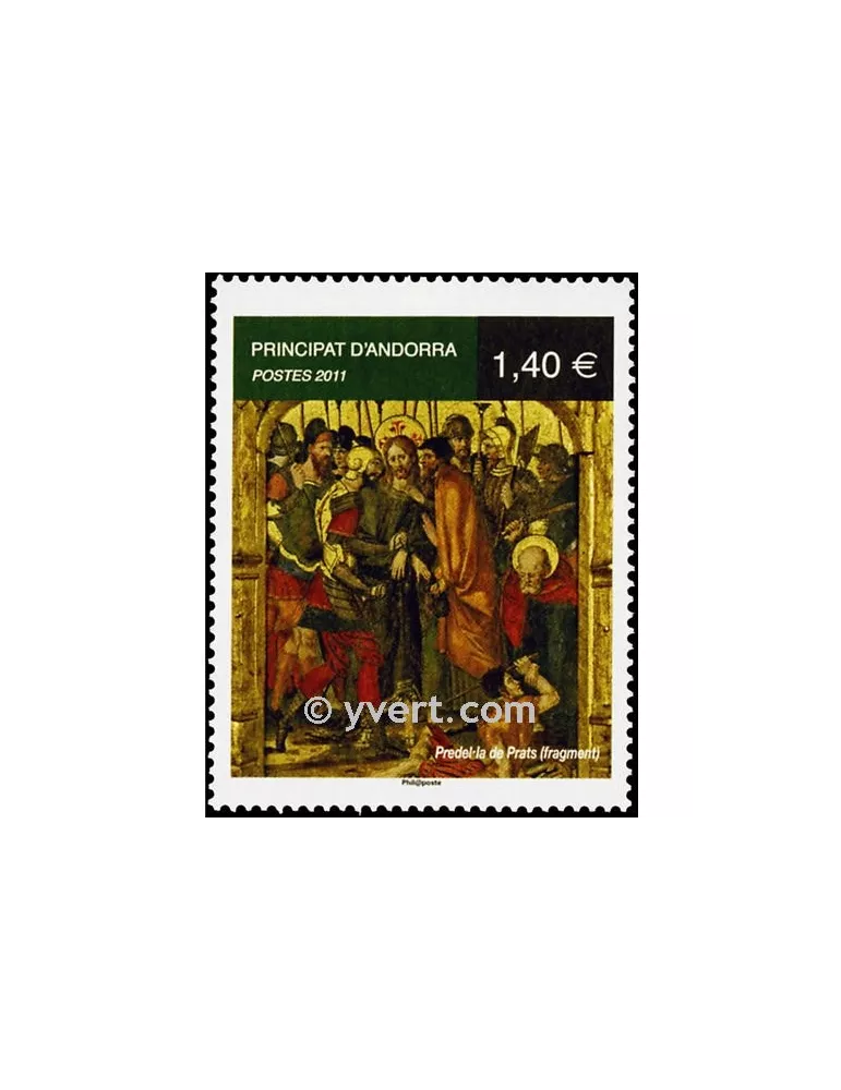 n° 706 -  Timbre Andorre Poste