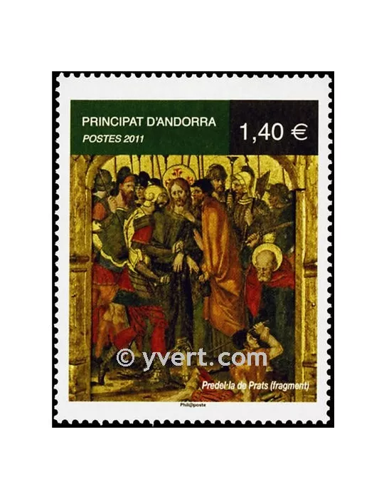 n° 706 -  Timbre Andorre Poste