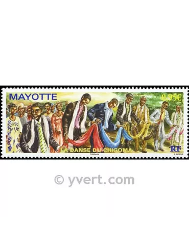n° 238 -  Timbre Mayotte Poste