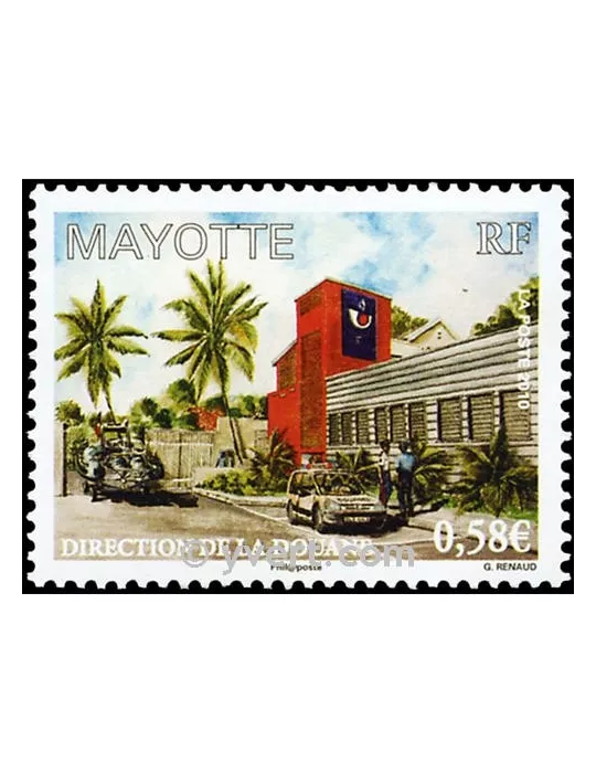 n° 239 -  Timbre Mayotte Poste