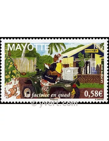 n° 240 -  Timbre Mayotte Poste