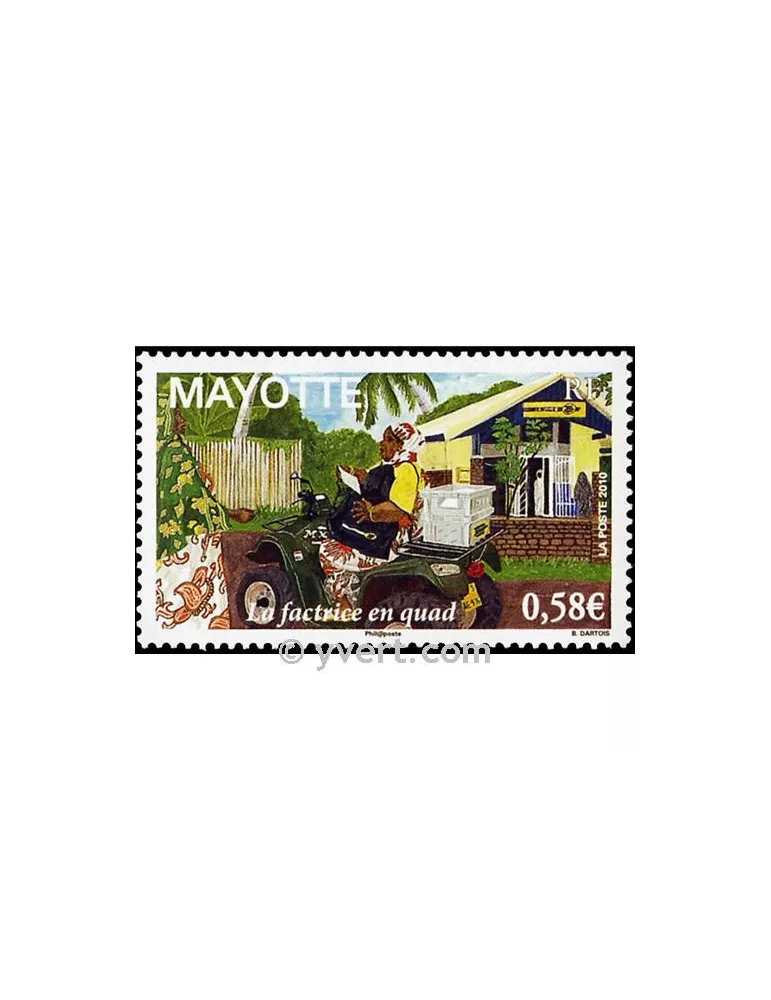 n° 240 -  Timbre Mayotte Poste