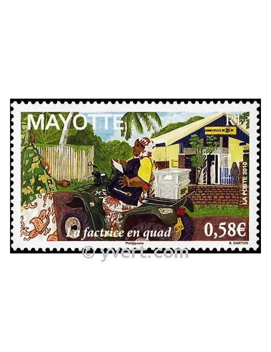 n° 240 -  Timbre Mayotte Poste