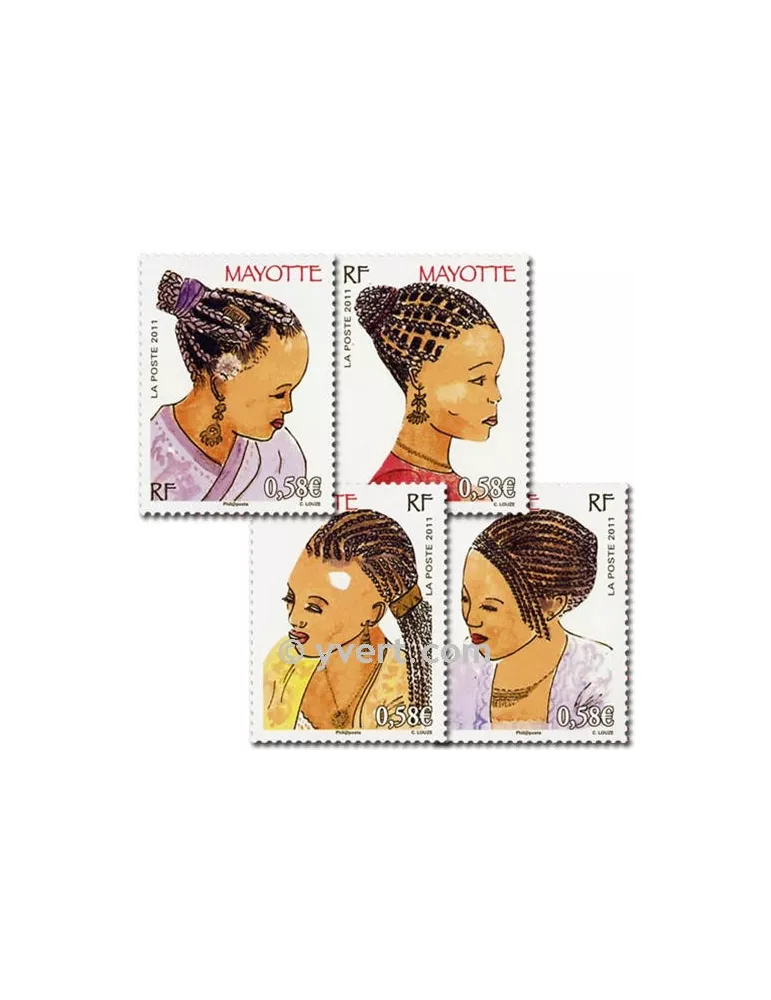 n° 241/244 -  Timbre Mayotte Poste