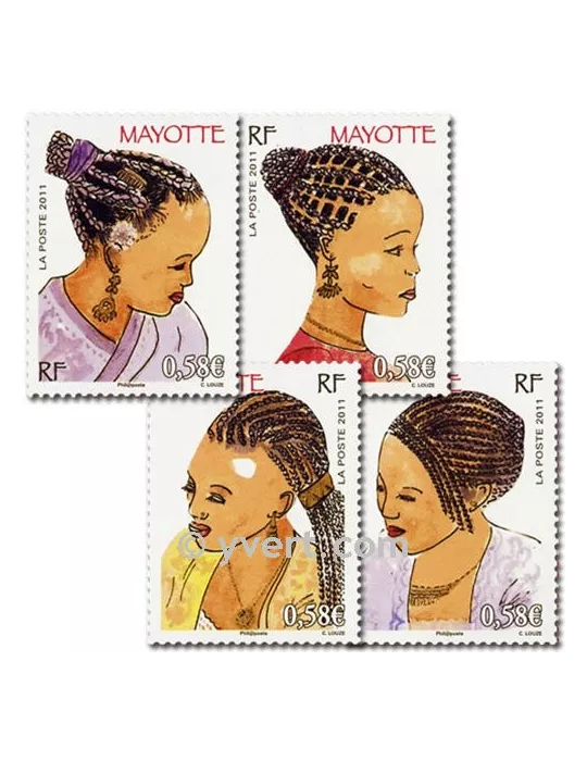 n° 241/244 -  Timbre Mayotte Poste