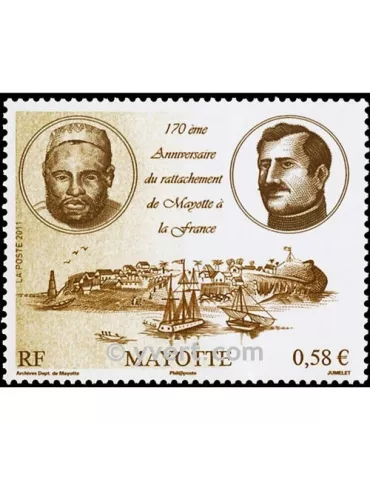 n° 248 -  Timbre Mayotte Poste
