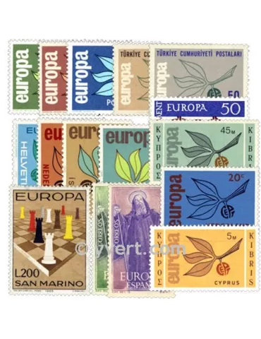 1965** - Année complète neuf EUROPA