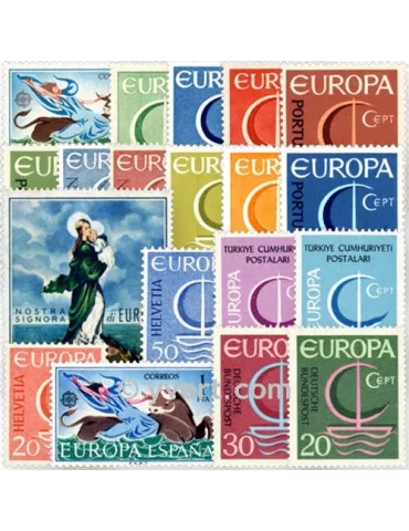 1966** - Année complète neuf EUROPA