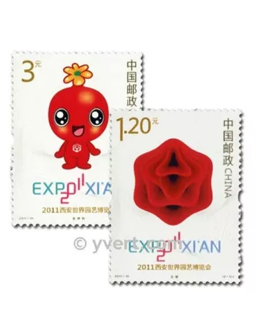 n° 4810/4811 -  Timbre Chine Poste