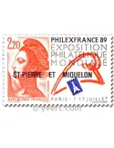n° 489b -  Timbre Saint-Pierre et Miquelon Poste