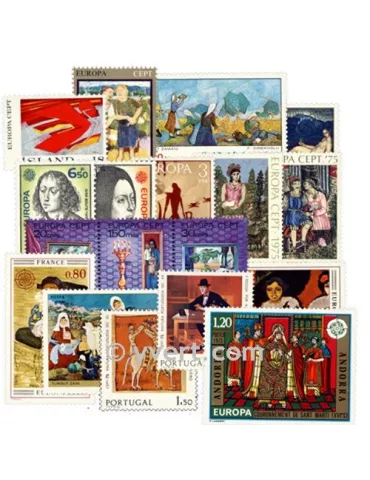 1975** - Année complète neuf EUROPA