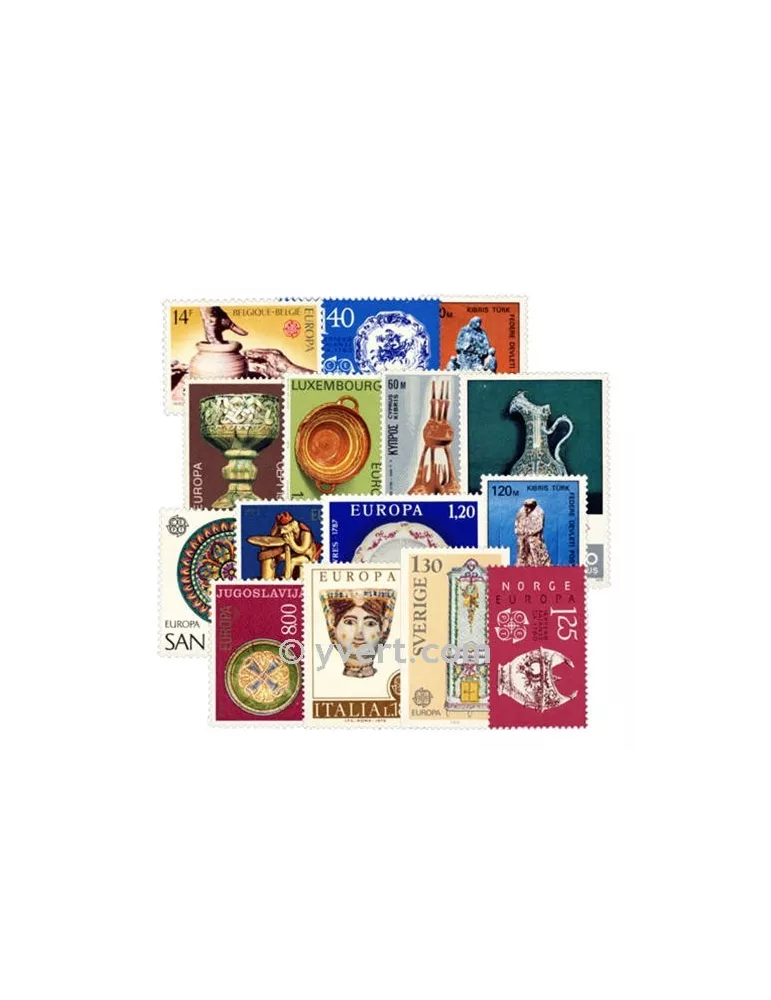 1976** - Année complète neuf EUROPA