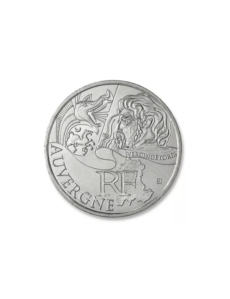10€ DES REGIONS - Auvergne - 2012