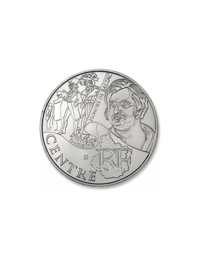 10€ DES REGIONS - Centre - 2012