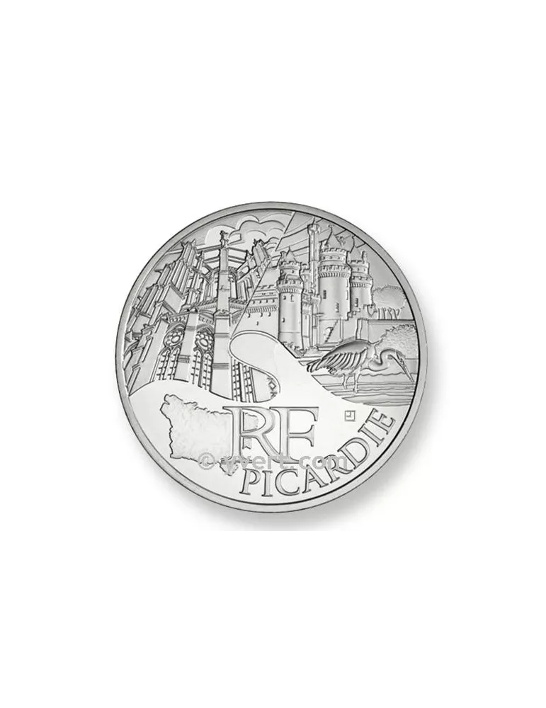 10€ DES REGIONS - Picardie 2011