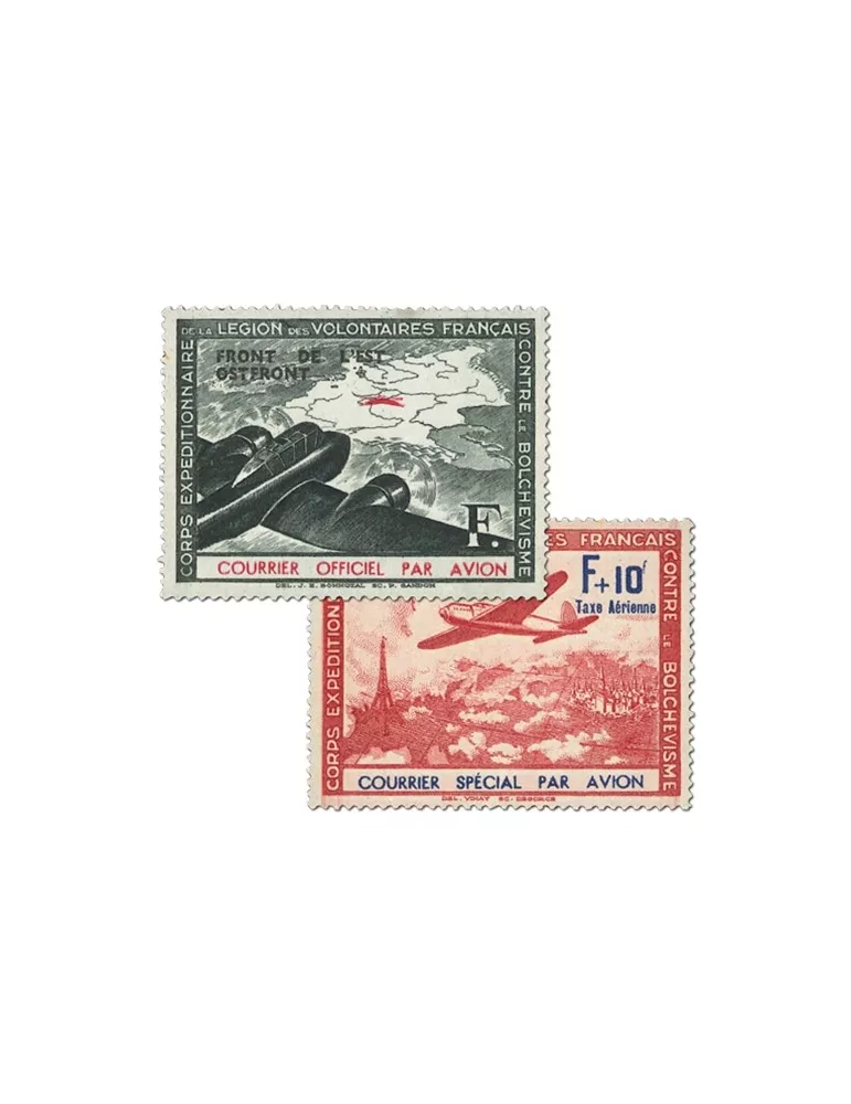 n° 4/5 -  Timbre France LVF