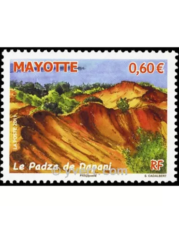 n° 262 -  Timbre Mayotte Poste