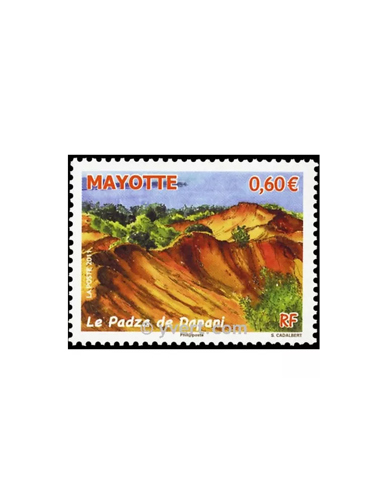 n° 262 -  Timbre Mayotte Poste