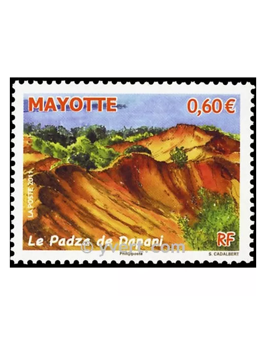 n° 262 -  Timbre Mayotte Poste