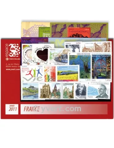 n° 4528/4630  - Timbre France Année complète  (2011)