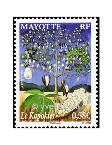 n° 253 -  Timbre Mayotte Poste