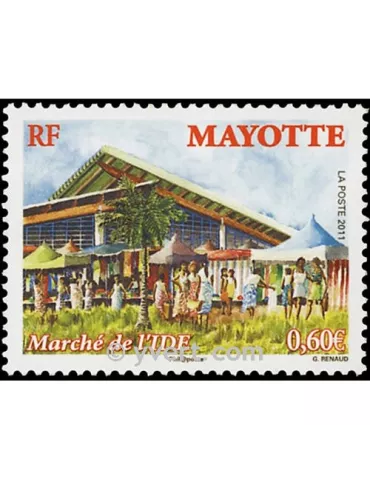 n° 256 -  Timbre Mayotte Poste