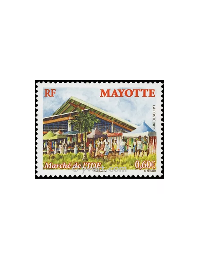 n° 256 -  Timbre Mayotte Poste