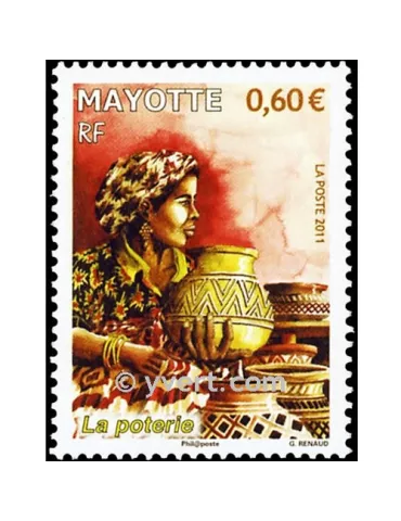 n° 260 -  Timbre Mayotte Poste