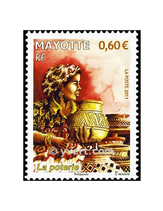 n° 260 -  Timbre Mayotte Poste