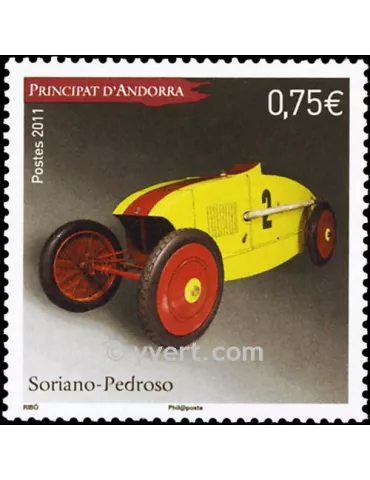 n° 710 -  Timbre Andorre Poste