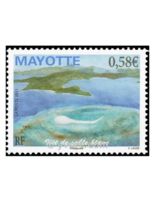 n° 250 -  Timbre Mayotte Poste