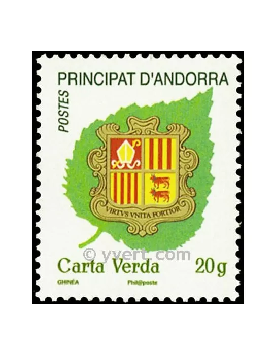 n° 716 -  Timbre Andorre Poste
