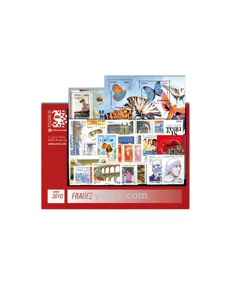 n° 4431/4527  - Timbre France Année complète  (2010)